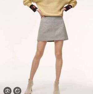 Aritzia Wilfred Mini Wool Skirt